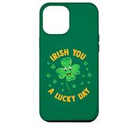 Custodia per iPhone 12 Pro Max Irish You A Lucky Day Funny Shamrock San Patrizio