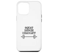 Custodia per iPhone 12 Pro Max Iron Discipline - Bilanciere da banco per squat