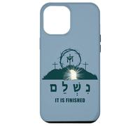 Custodia per iPhone 12 Pro Max It is Finished - Hebrew Passover Easter Jesus Empty Tomb