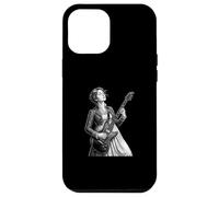 Custodia per iPhone 12 Pro Max Jane Austen Chitarra