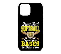 Custodia per iPhone 12 Pro Max Jesus And Softball Run The Bases Set Before You