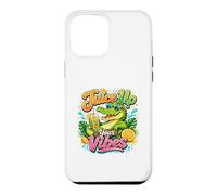 Custodia per iPhone 12 Pro Max Juice Up Your Vibes Bevanda estiva alligatore