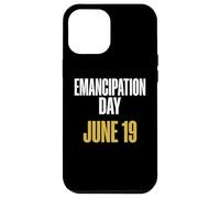 Custodia per iPhone 12 Pro Max Juneteenth Niche Emancipation Day June 19 Freedom