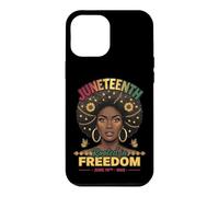 Custodia per iPhone 12 Pro Max Juneteenth Radicato nella libertà Giugno 1865 Black History Women's