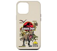 Custodia per iPhone 12 Pro Max Jurassic Park Dinosaur Breach