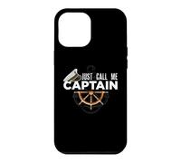 Custodia per iPhone 12 Pro Max Just Call Me Captain - Boating Sailor - Anchor Boat Sailing