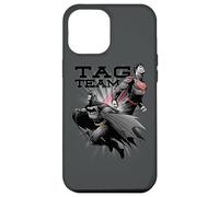 Custodia per iPhone 12 Pro Max Justice League Batman & Superman Tag Team