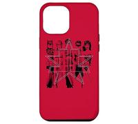 Custodia per iPhone 12 Pro Max Justice League Five Stars