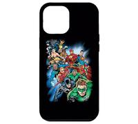 Custodia per iPhone 12 Pro Max Justice League Mighty Heroes Unite