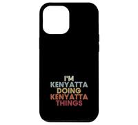 Custodia per iPhone 12 Pro Max Kenyatta Name Kenyatta Personalized Name First Given