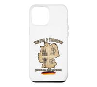 Custodia per iPhone 12 Pro Max Kultur E Tradizione Deutschland Mappa Icona Tedesco Viaggio