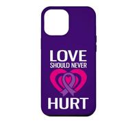 Custodia per iPhone 12 Pro Max L"amore non dovrebbe mai ferire l"abuso narcisistico Violenza domestica