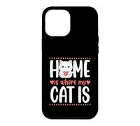 Custodia per iPhone 12 Pro Max La casa è dov'è il mio gatto