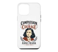 Custodia per iPhone 12 Pro Max La compassione è coraggio Anne Frank 1929-1945