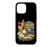 Custodia per iPhone 12 Pro Max La luce risplende nelle tenebre Giovanni 1 5 Scrittura