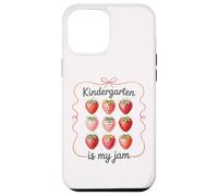 Custodia per iPhone 12 Pro Max La scuola materna è la mia marmellata di fragole per insegnanti bambini in età prescolare