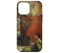 Custodia per iPhone 12 Pro Max Lawrence Alma-Tadema Un Oleandro - Primavera