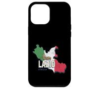 Custodia per iPhone 12 Pro Max Lazio Italia Retro Regione Mappa Vintage Colosseo Souvenir