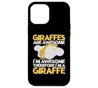 Custodia per iPhone 12 Pro Max Le giraffe sono fantastiche Sono fantastica Sono una giraffa divertente