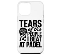 Custodia per iPhone 12 Pro Max Le Lacrime Delle Persone Che Ho Battuto Alla Gara Di Padel