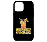 Custodia per iPhone 12 Pro Max Le ricariche sono il mio appassionato di cocktail in lingua d"amore