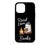 Custodia per iPhone 12 Pro Max Leggi S'more Books Cute Campfire | Amanti dei libri di lettura