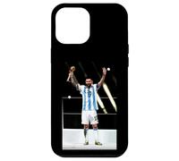 Custodia per iPhone 12 Pro Max Lionel Messi Argentina 2022 Vincitori della Coppa del Mondo del Qatar