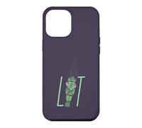 Custodia per iPhone 12 Pro Max LIT Funny Burning Sage Smudge Sticks, meme