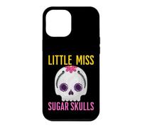 Custodia per iPhone 12 Pro Max Little Miss Sugar Skull divertente per bambine messicane
