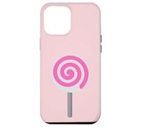 Custodia per iPhone 12 Pro Max Lollipop Sucker Lollypop costume rosa per Candy Lover