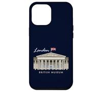 Custodia per iPhone 12 Pro Max Londra, British Museum, Disegno a mano, Inghilterra