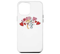 Custodia per iPhone 12 Pro Max Looney Tunes Bugs and Lola Loved Up Valentine's Day