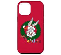 Custodia per iPhone 12 Pro Max Looney Tunes Holiday Bugs Bunny
