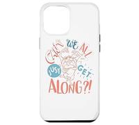Custodia per iPhone 12 Pro Max Looney Tunes Taz Can't We All Get Along