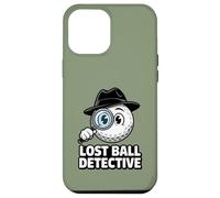 Custodia per iPhone 12 Pro Max Lost Ball Detective - Pallina da golf divertente da golf