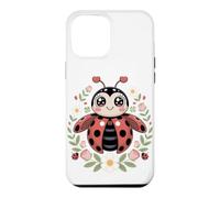 Custodia per iPhone 12 Pro Max Lucky Little Ladybug Bug Insect Garden Cute