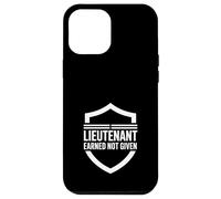 Custodia per iPhone 12 Pro Max Luogotenente della polizia grado LT regalo di promozione