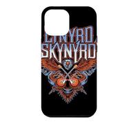 Custodia per iPhone 12 Pro Max Lynyrd Skynyrd Eagle Chitarre Serpenti Rock Band Festival Biker