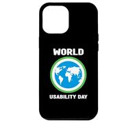 Custodia per iPhone 12 Pro Max Maglia per la Giornata Mondiale dell'Usabilità - Giorn