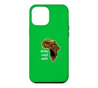 Custodia per iPhone 12 Pro Max Mappa dell'Africa che promuove il patrimonio, l'orgoglio e l'unità