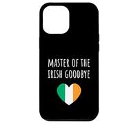 Custodia per iPhone 12 Pro Max Master Of The Ireland Goodbye Funny Party Pooper Irish