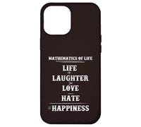 Custodia per iPhone 12 Pro Max Mathematics of Life Complex Equation Formula Math Lover Fun