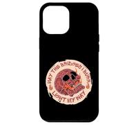 Custodia per iPhone 12 Pro Max May The Bridges I Burn Light My Way Skull Gothic Graphic