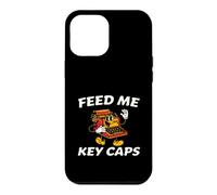 Custodia per iPhone 12 Pro Max Mechanical Keyboard Feed Me Key Caps Retro Typist