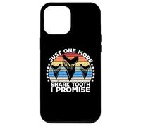 Custodia per iPhone 12 Pro Max Megalodon Fossil Teeth Just One More Shark Tooth Geologist