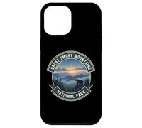 Custodia per iPhone 12 Pro Max Memorabilia souvenir per fan del parco nazionale delle Great Smoky Mountains