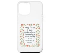 Custodia per iPhone 12 Pro Max Memorare Preghiera Devozione Beata Madre Cattolica