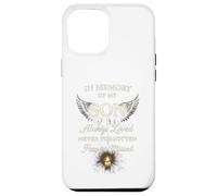 Custodia per iPhone 12 Pro Max Memory of My Son Always Loved Never Forgotten Son Memorial