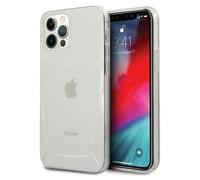Custodia per iPhone 12 Pro Max Mercedes con linea trasparente