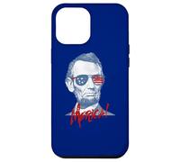 Custodia per iPhone 12 Pro Max Merica Lincoln - 4th July Veterans or Memorial Day Abe